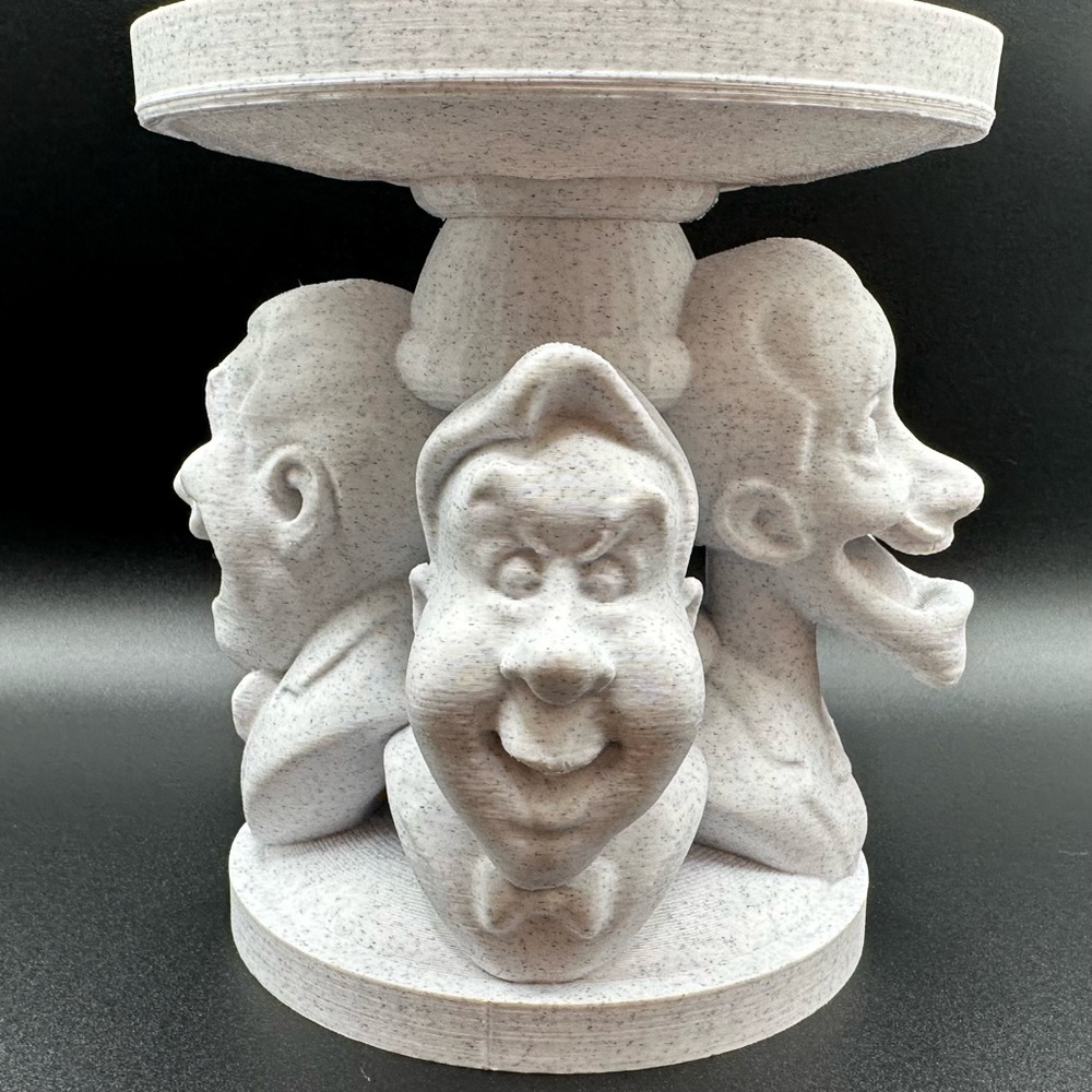Disney Haunted Mansion Singing Busts 3 Wick Candle Holder - Picture 10 of 14